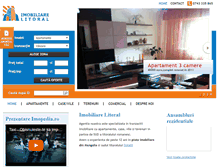 Tablet Screenshot of imobiliarelitoral.ro
